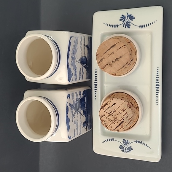 Delft Blauw Condiment Jars - Picture 5 of 8